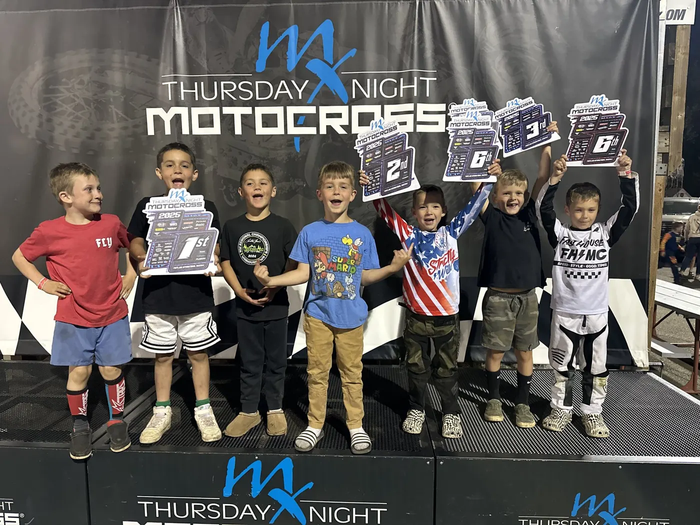 BarBanger Club MX riders at the track